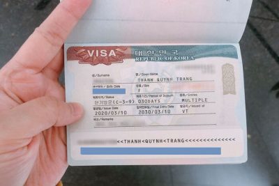 Thủ tục xin visa Hàn Quốc